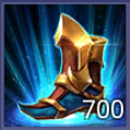 gilded greaves